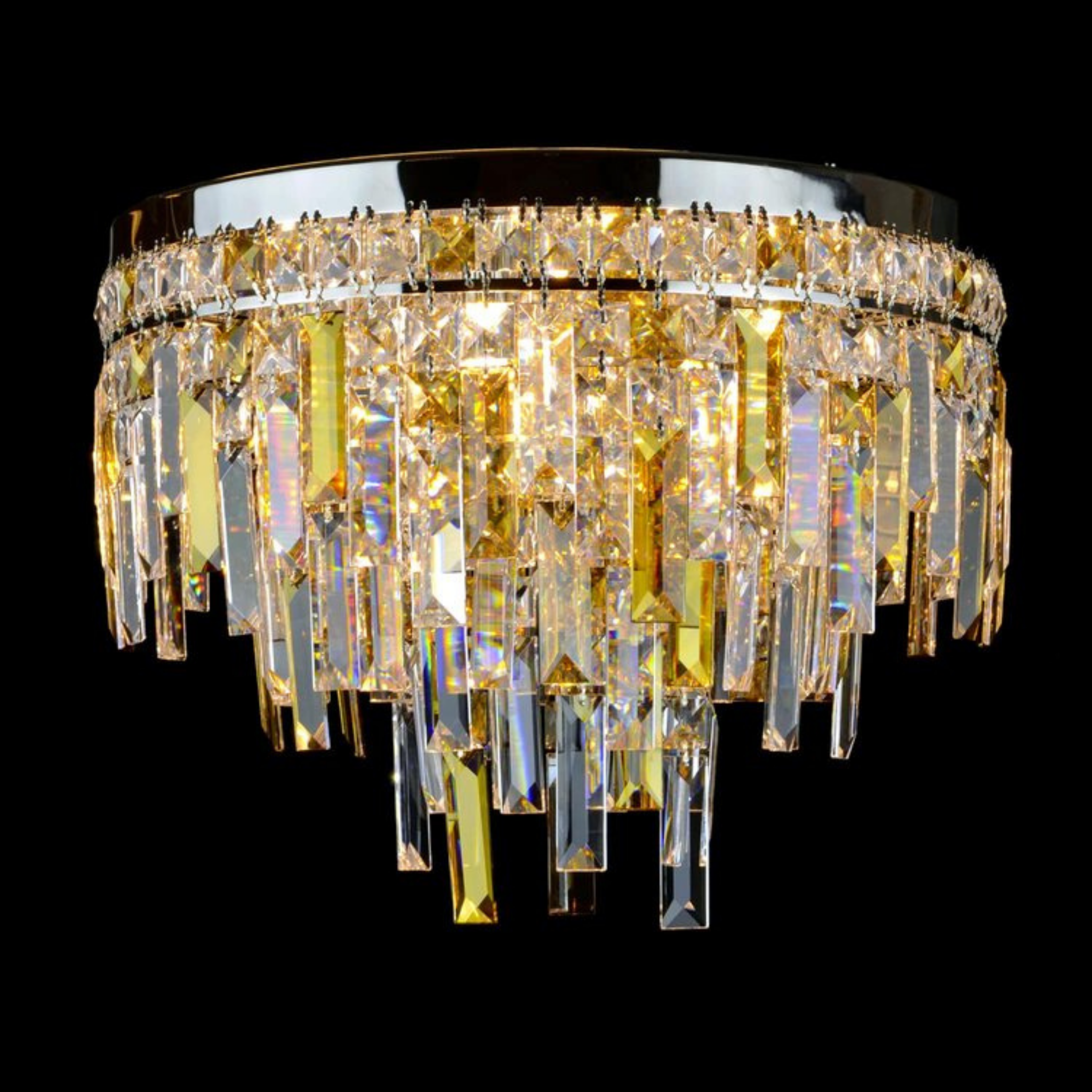 Napoli 6 Modern Crystal Glass Chandelier - Wranovsky - Luxury Lighting Boutique