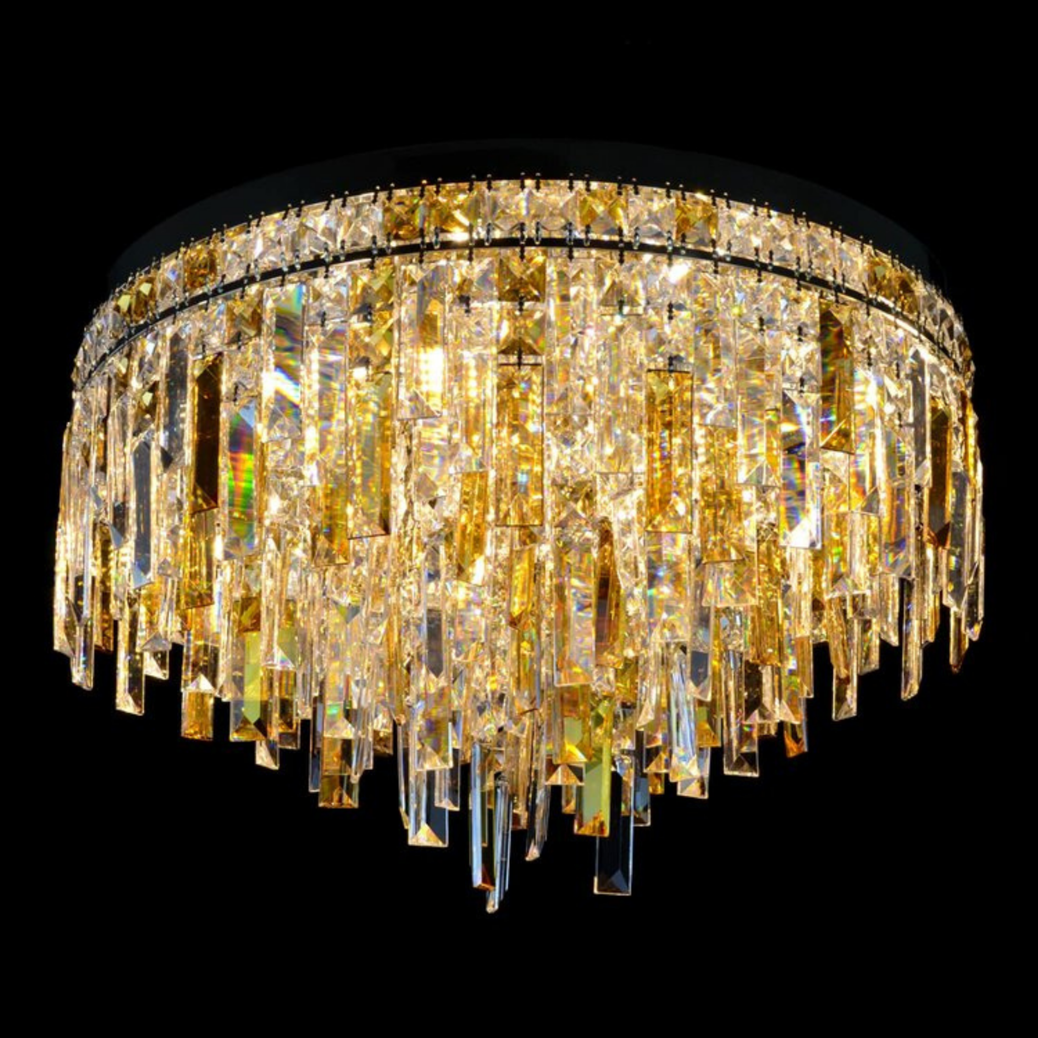 Napoli 8 Modern Crystal Glass Chandelier - Wranovsky - Luxury Lighting Boutique