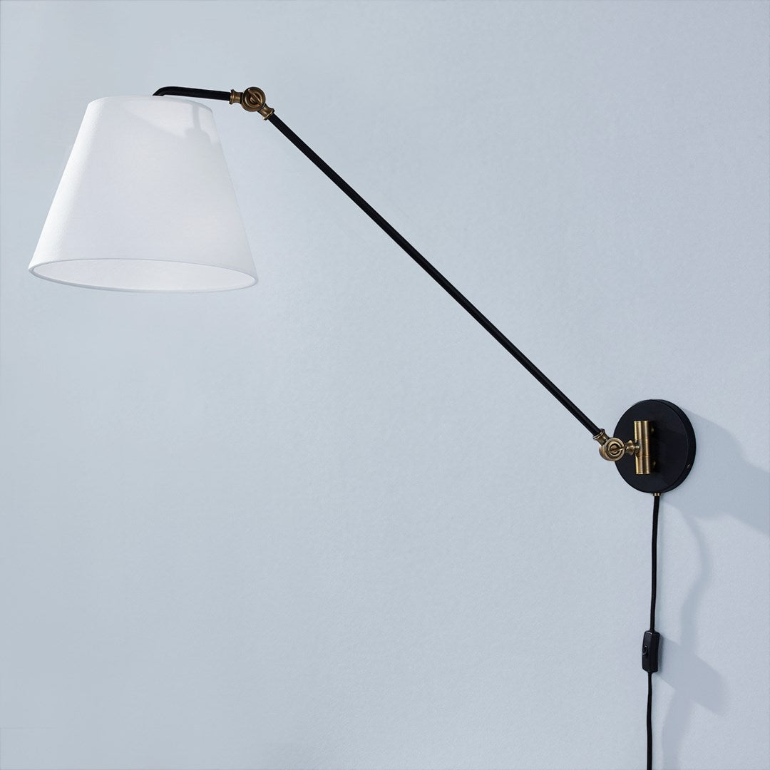 Navin Wall Light (PTL2627-PBR) - Troy Lighting - Luxury Lighting Boutique