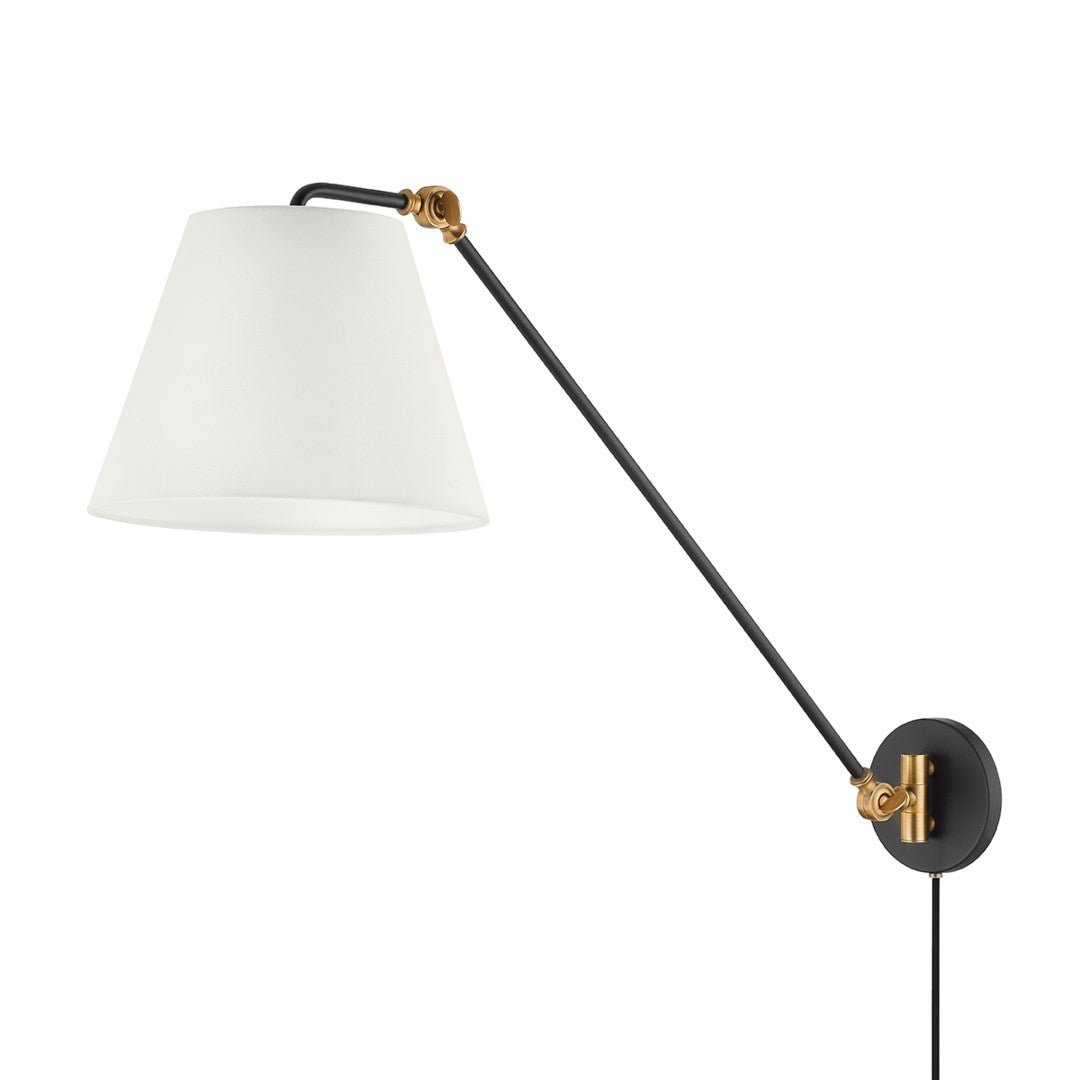 Navin Wall Light (PTL2627 - PBR) - Troy Lighting - Luxury Lighting BoutiqueBrass/Metal ChandeliersTroy Lighting