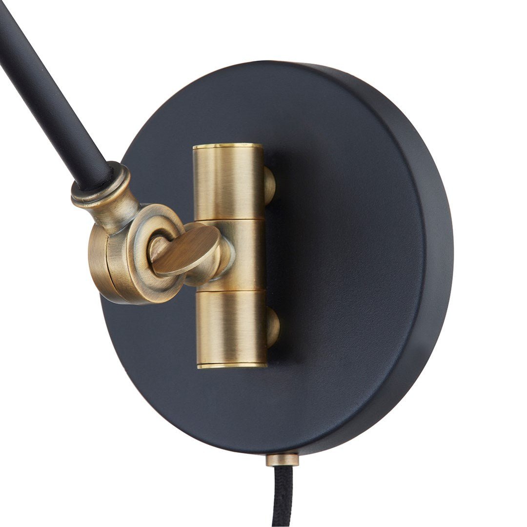 Navin Wall Light (PTL2627 - PBR) - Troy Lighting - Luxury Lighting BoutiqueBrass/Metal ChandeliersTroy Lighting