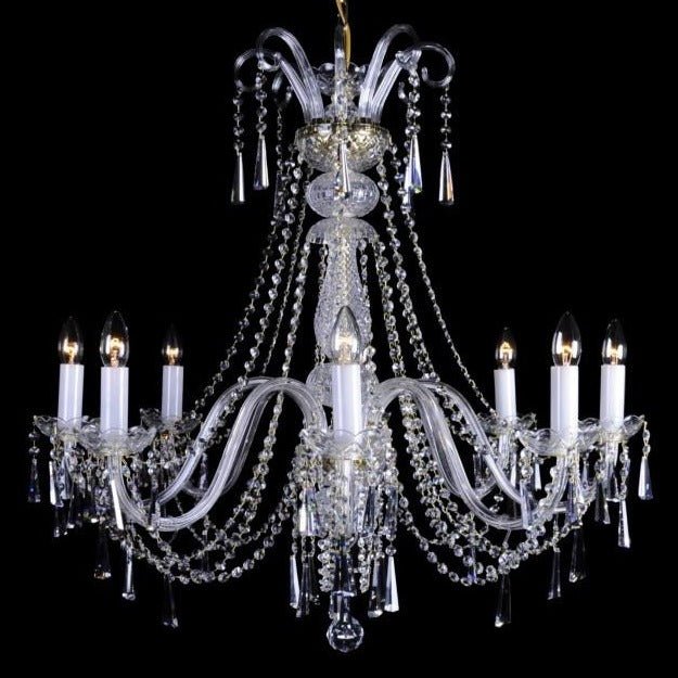 Neo Classic 8 - Light Crystal Chandelier - Glass LPS - Luxury Lighting BoutiqueTraditional Crystal ChandeliersGlass LPS