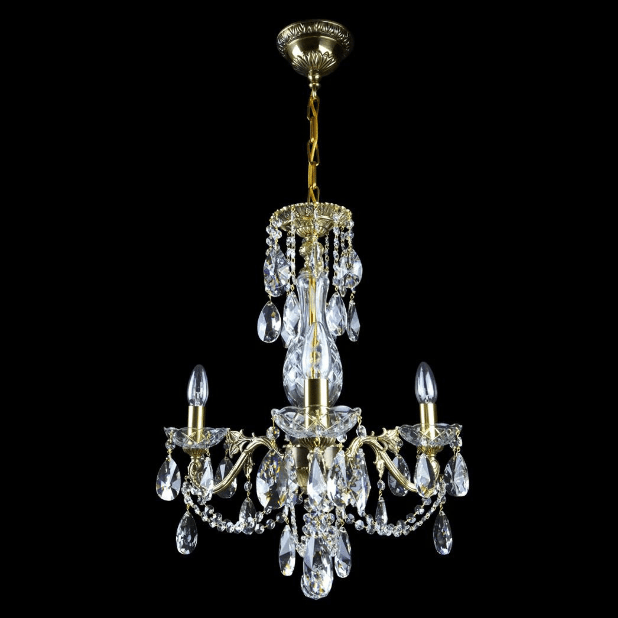 Neptune 3 - Light Crystal Chandelier - Wranovsky - Luxury Lighting BoutiqueTraditional Crystal ChandeliersWranovsky