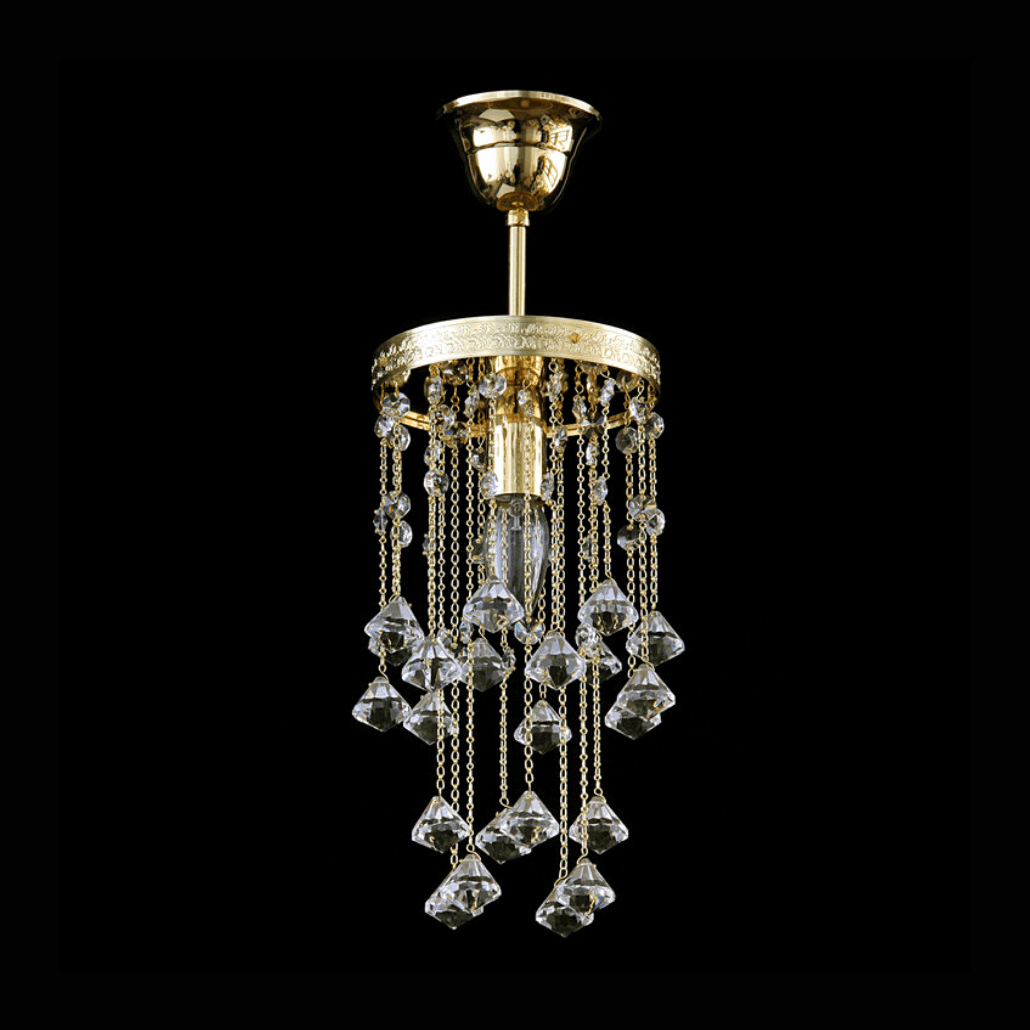 New York 1 Crystal Glass Chandelier - Wranovsky - Luxury Lighting BoutiqueWranovsky
