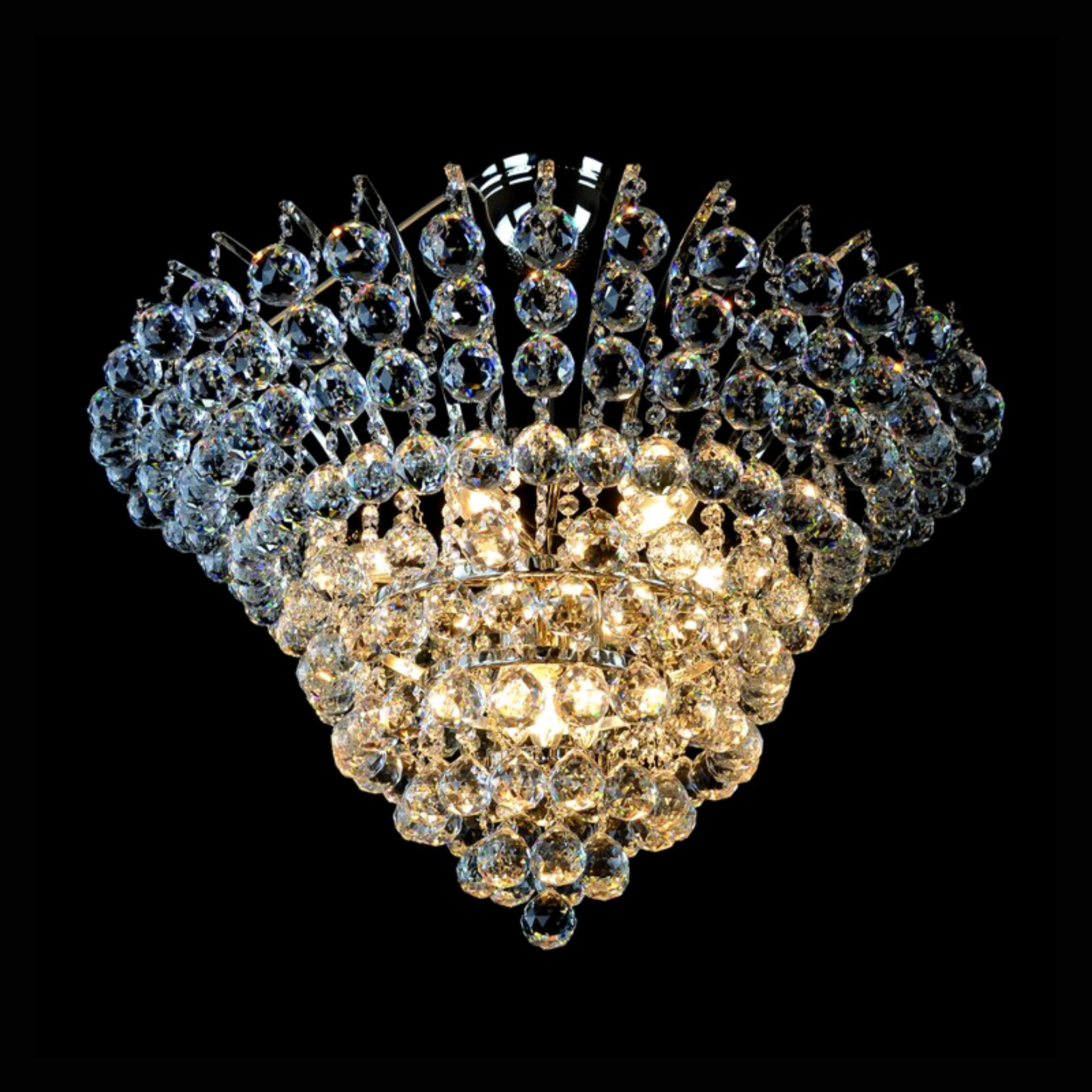 Nice 9 Crystal Glass Chandelier - Wranovsky - Luxury Lighting Boutique