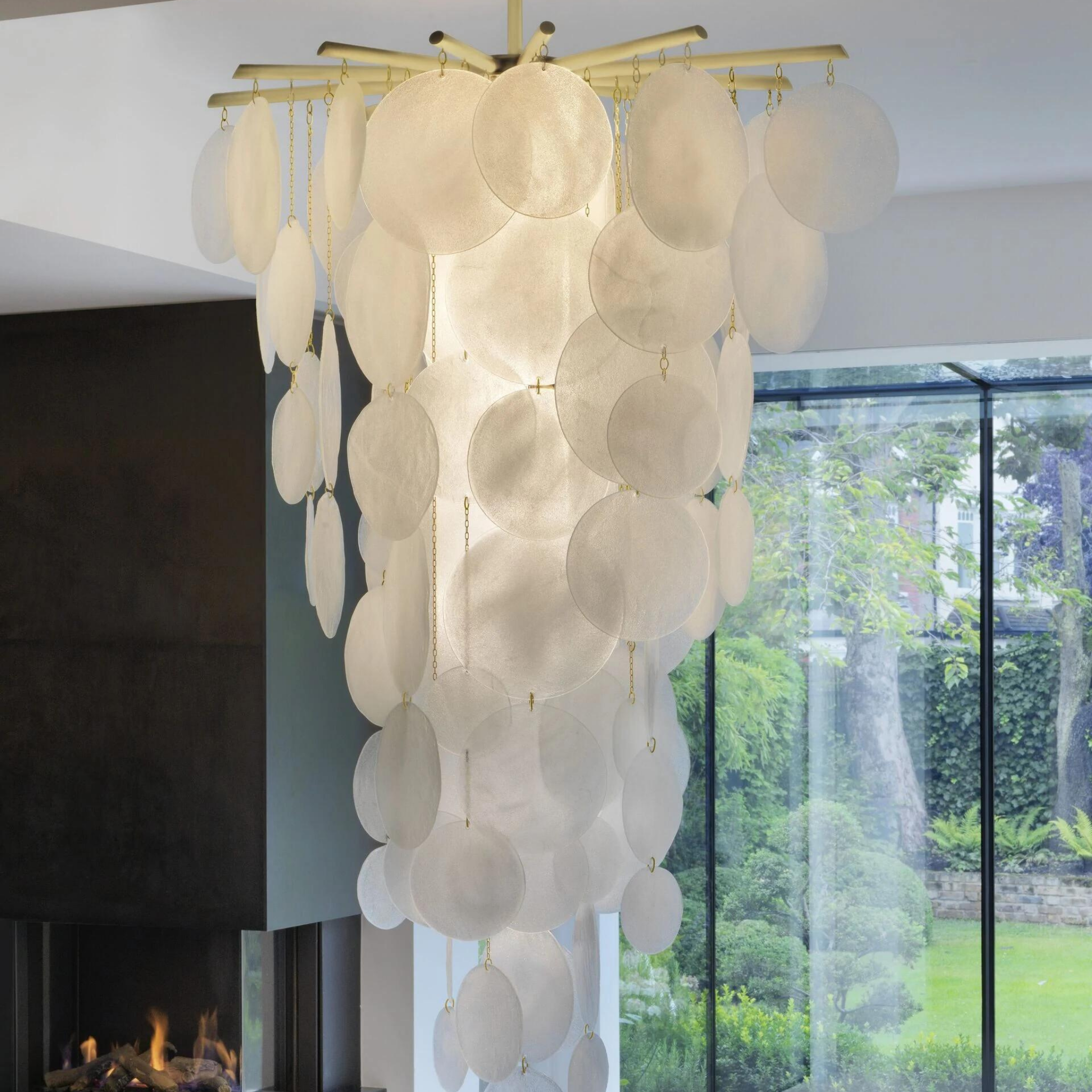 Nimbus Cascade Modern Chandelier - CTO Lighting - Luxury Lighting Boutique