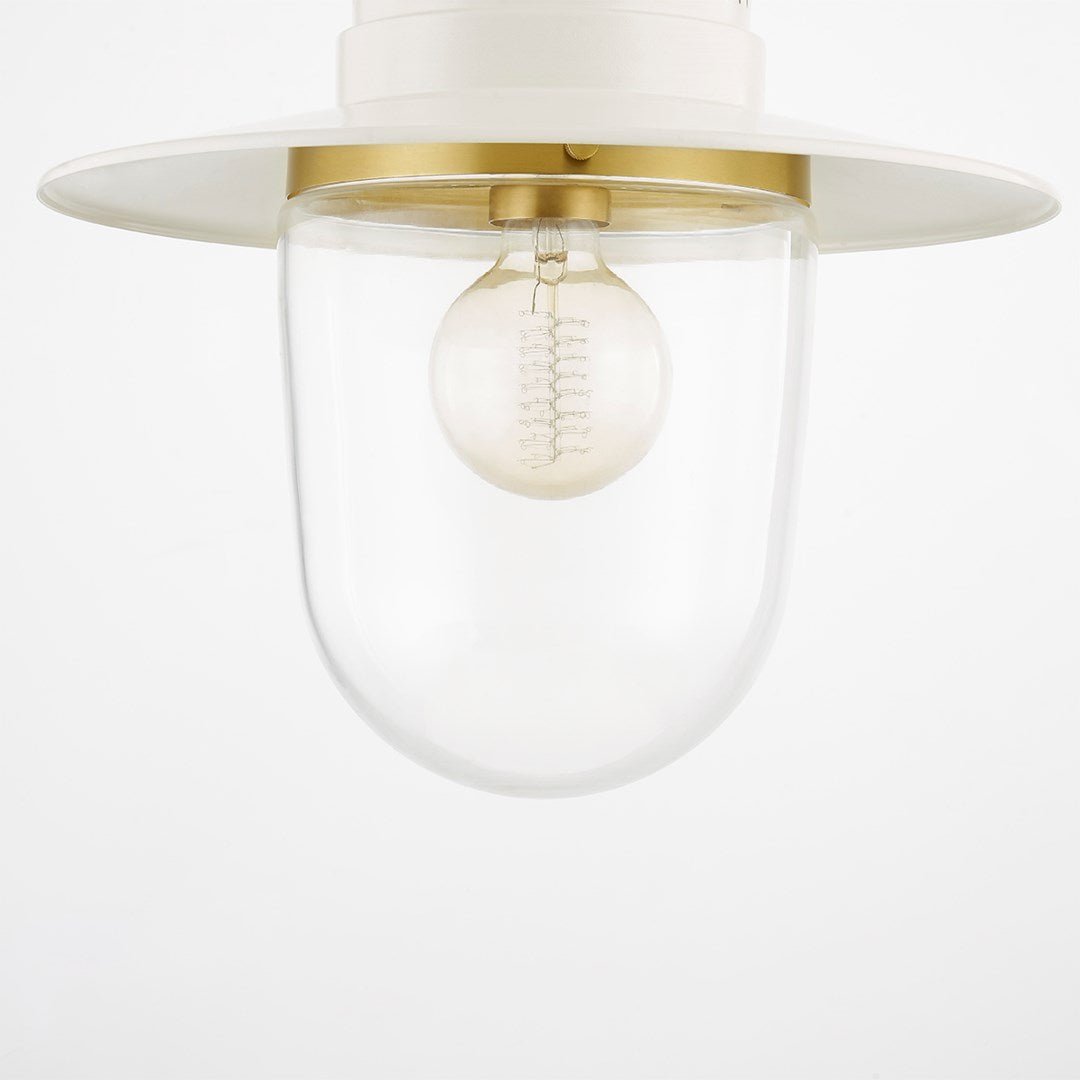 Nori Pendant (H773701S - AGB) - Mitzi - Luxury Lighting BoutiqueBrass/Metal ChandeliersMitzi