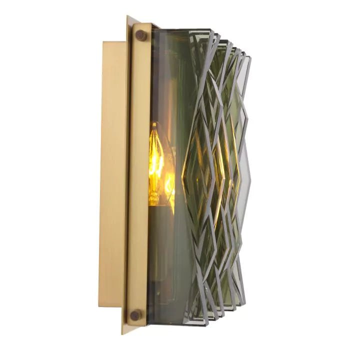 Nuvola S Wall Lamp - Antique Brass | Bronze - Eichholtz - Luxury Lighting BoutiqueWall LightsEichholtz