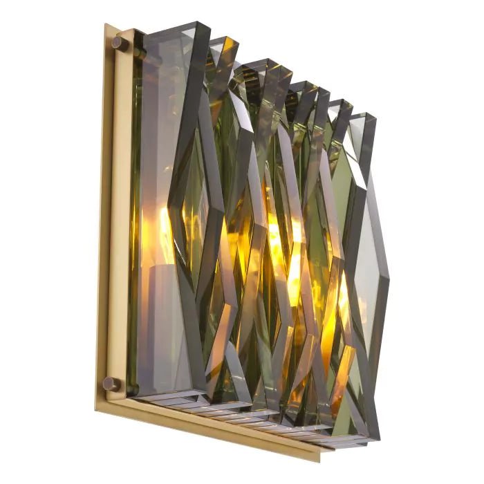 Nuvola S Wall Lamp - Antique Brass | Bronze - Eichholtz - Luxury Lighting BoutiqueWall LightsEichholtz