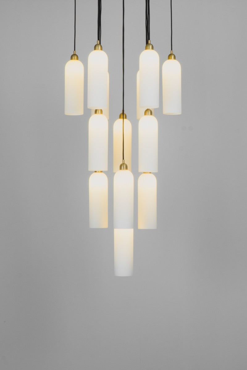 Odyssey Cluster 13 Modern Chandelier - Schwung - Luxury Lighting Boutique