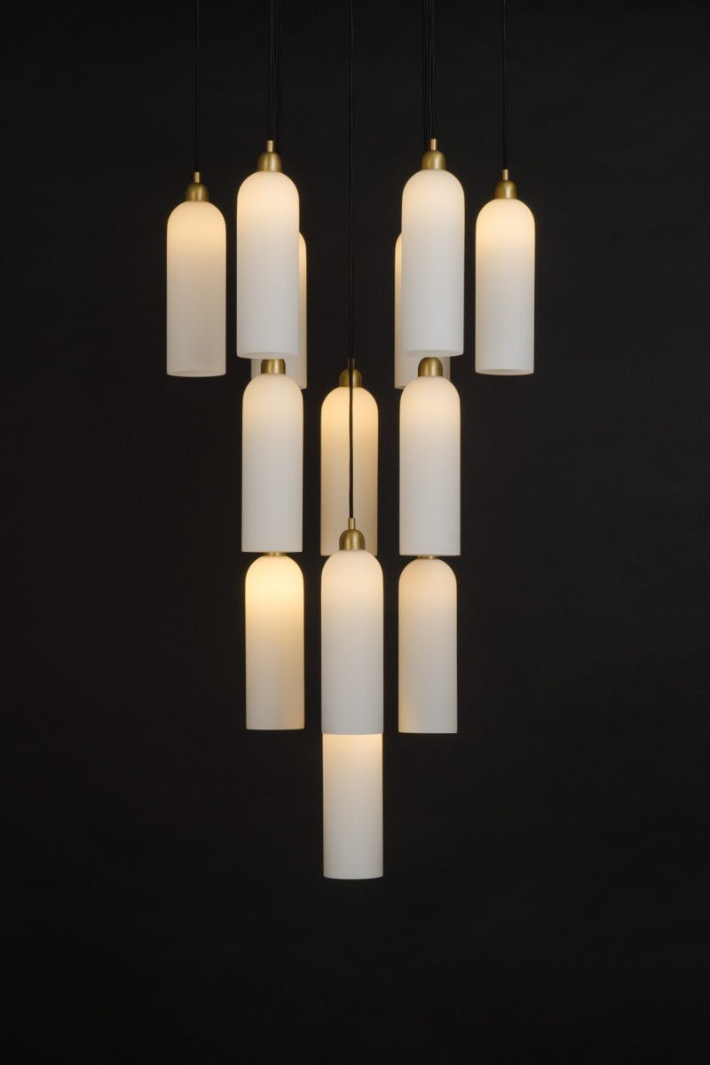 Odyssey Cluster 13 Modern Chandelier - Schwung - Luxury Lighting BoutiqueChandelierSchwung