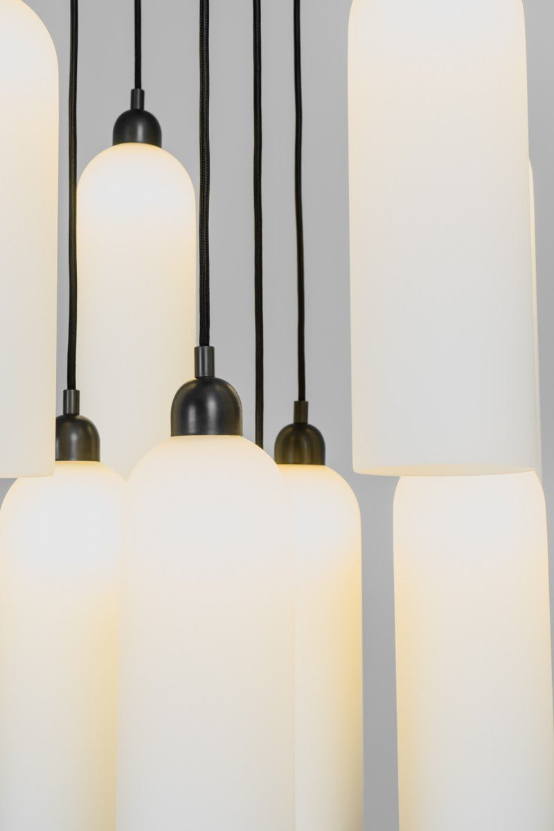 Odyssey Cluster 9 Modern Chandelier - Schwung - Luxury Lighting BoutiqueBasket & Pendant ChandeliersSchwung