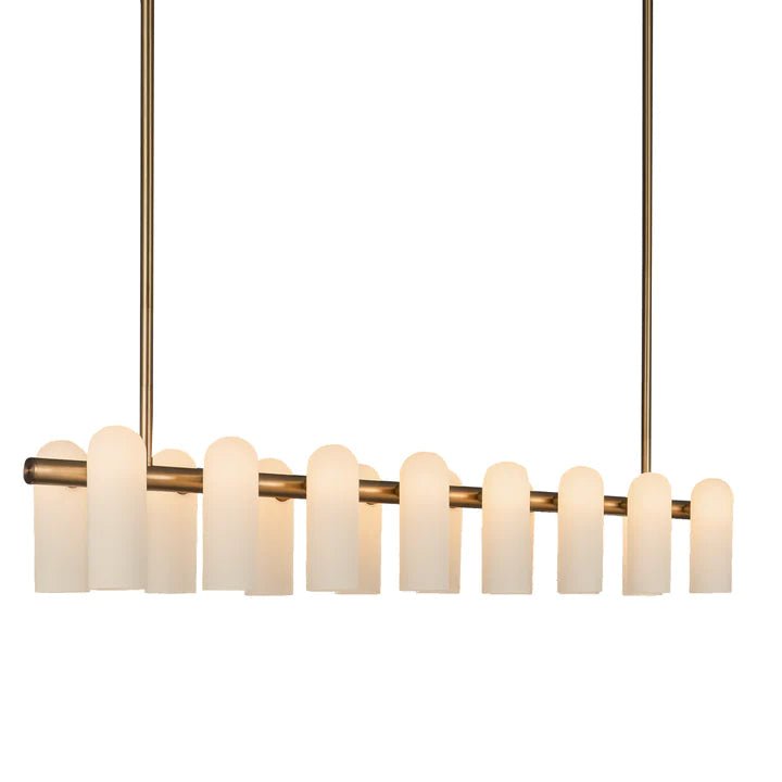Odyssey Large Linear Chandelier - Schwung - Luxury Lighting BoutiqueBasket & Pendant ChandeliersSchwung