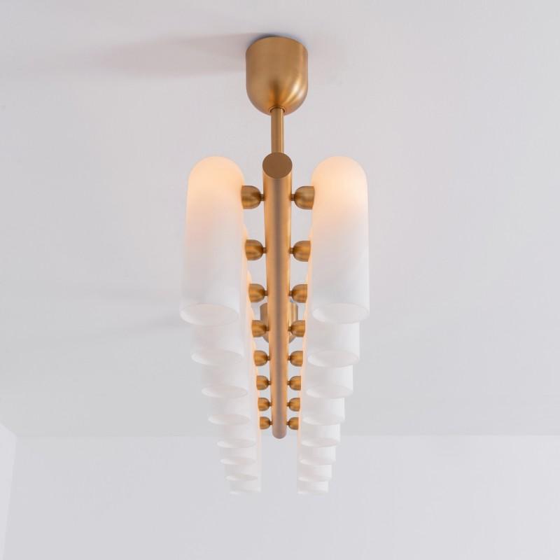 Odyssey Linear Modern Chandelier - Schwung - Luxury Lighting Boutique