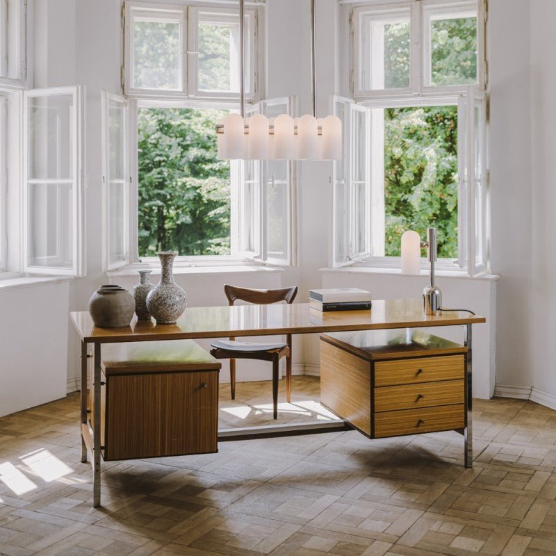 Odyssey Linear Modern Chandelier - Schwung - Luxury Lighting BoutiqueBrass/Metal ChandeliersSchwung