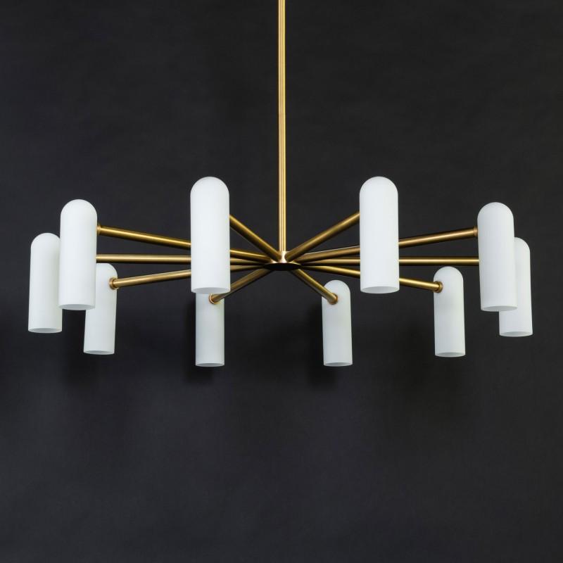 Odyssey Round Modern Brass Chandelier - S | M | L - Schwung - Luxury Lighting BoutiqueBrass/Metal ChandeliersSchwung