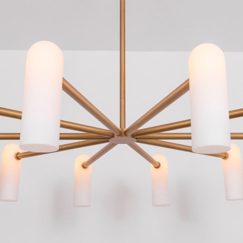 Odyssey Round Modern Brass Chandelier - S | M | L - Schwung - Luxury Lighting BoutiqueBrass/Metal ChandeliersSchwung