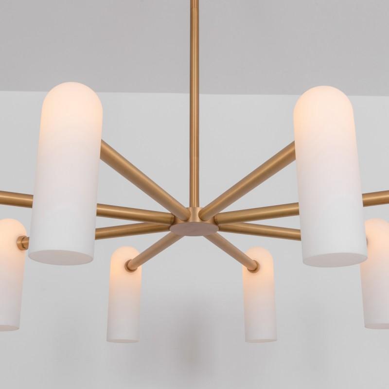 Odyssey Round Modern Brass Chandelier - S | M | L - Schwung - Luxury Lighting BoutiqueBrass/Metal ChandeliersSchwung