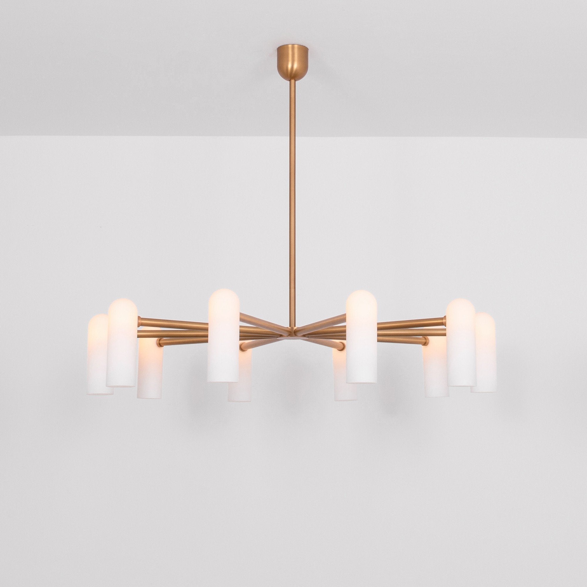 Odyssey Round Modern Brass Chandelier - S | M | L - Schwung - Luxury Lighting BoutiqueBrass/Metal ChandeliersSchwung