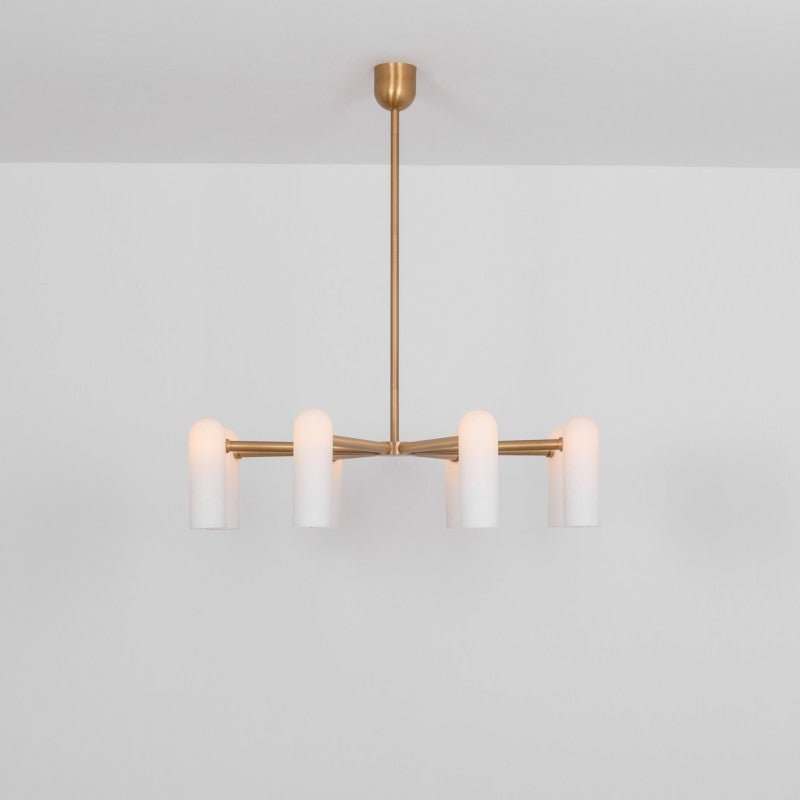 Odyssey Round Modern Brass Chandelier - S | M | L - Schwung - Luxury Lighting BoutiqueBrass/Metal ChandeliersSchwung