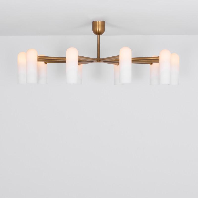 Odyssey Round Modern Brass Chandelier - S | M | L - Schwung - Luxury Lighting BoutiqueBrass/Metal ChandeliersSchwung