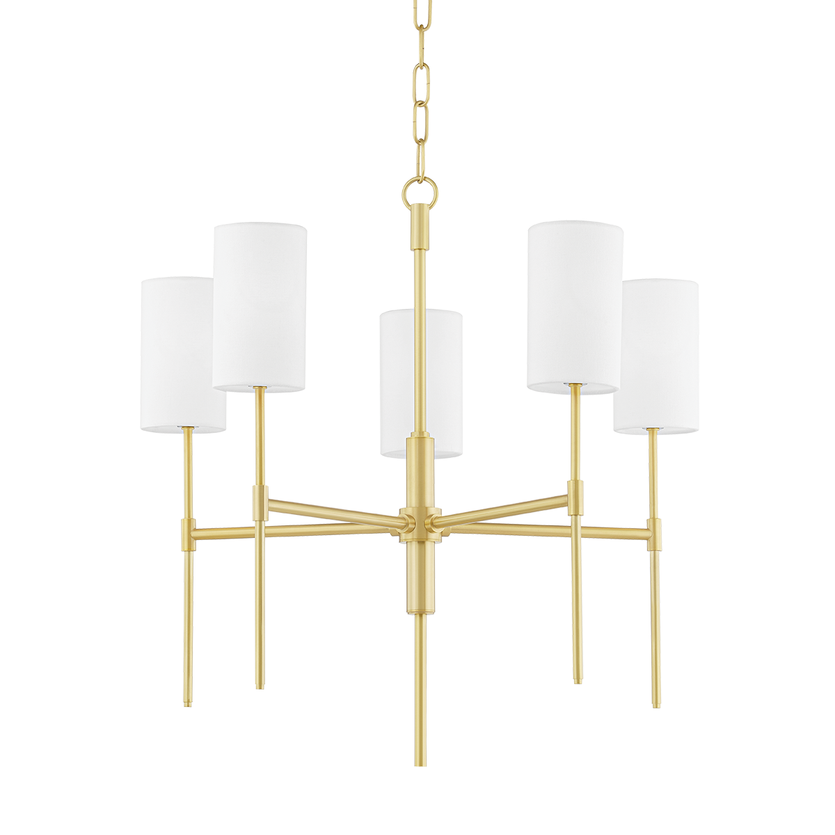 Olivia Modern Chandelier - H223805 - Mitzi - Luxury Lighting Boutique