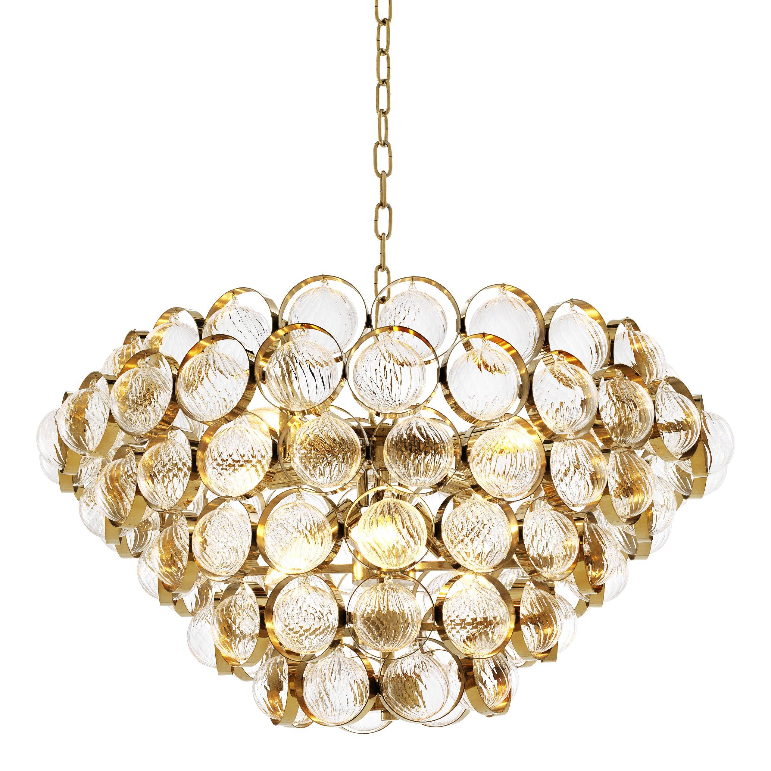 Opera Modern Chandelier - Gold - Eichholtz - Luxury Lighting BoutiqueCeiling LightEichholtz
