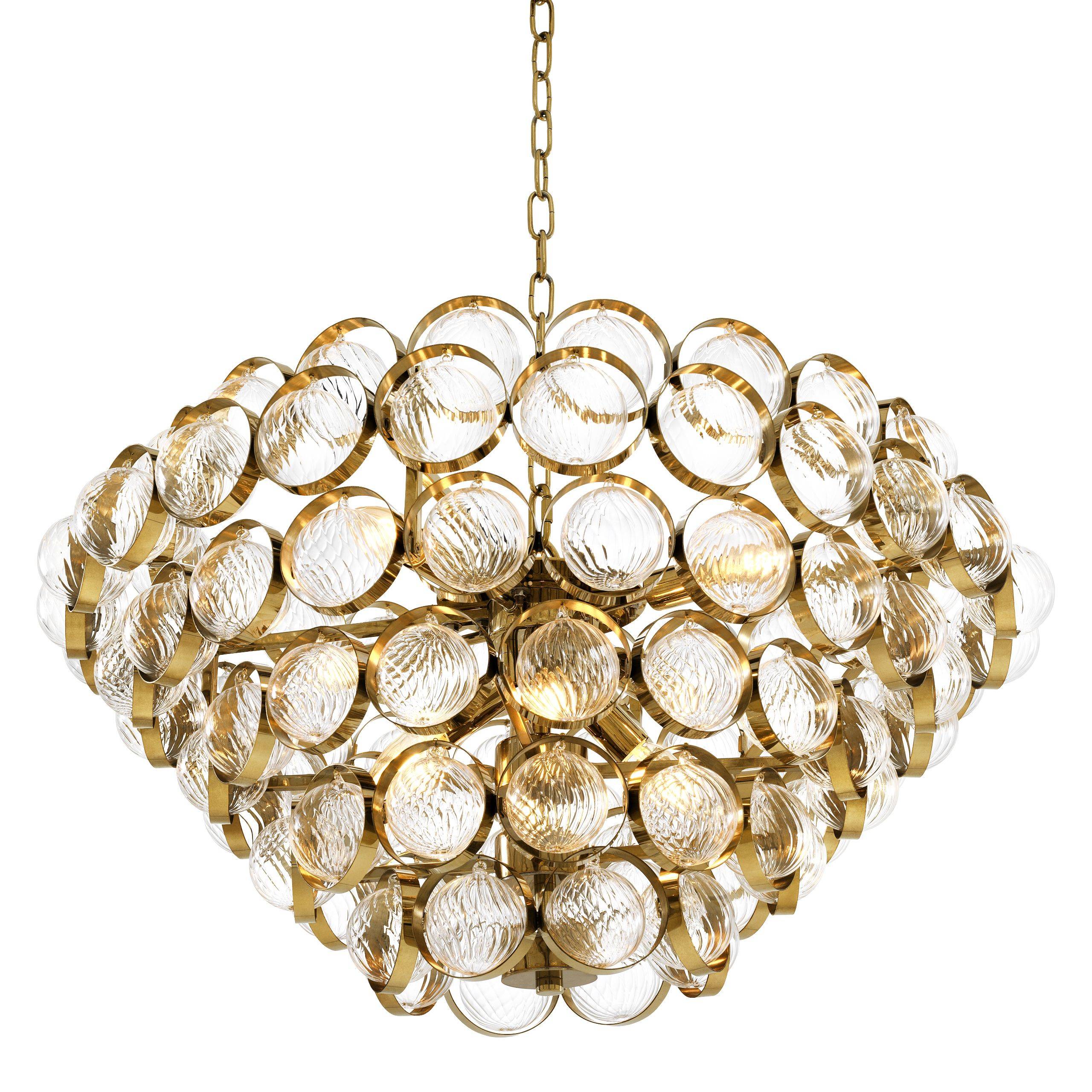 Opera Modern Chandelier - Gold - Eichholtz - Luxury Lighting BoutiqueCeiling LightEichholtz