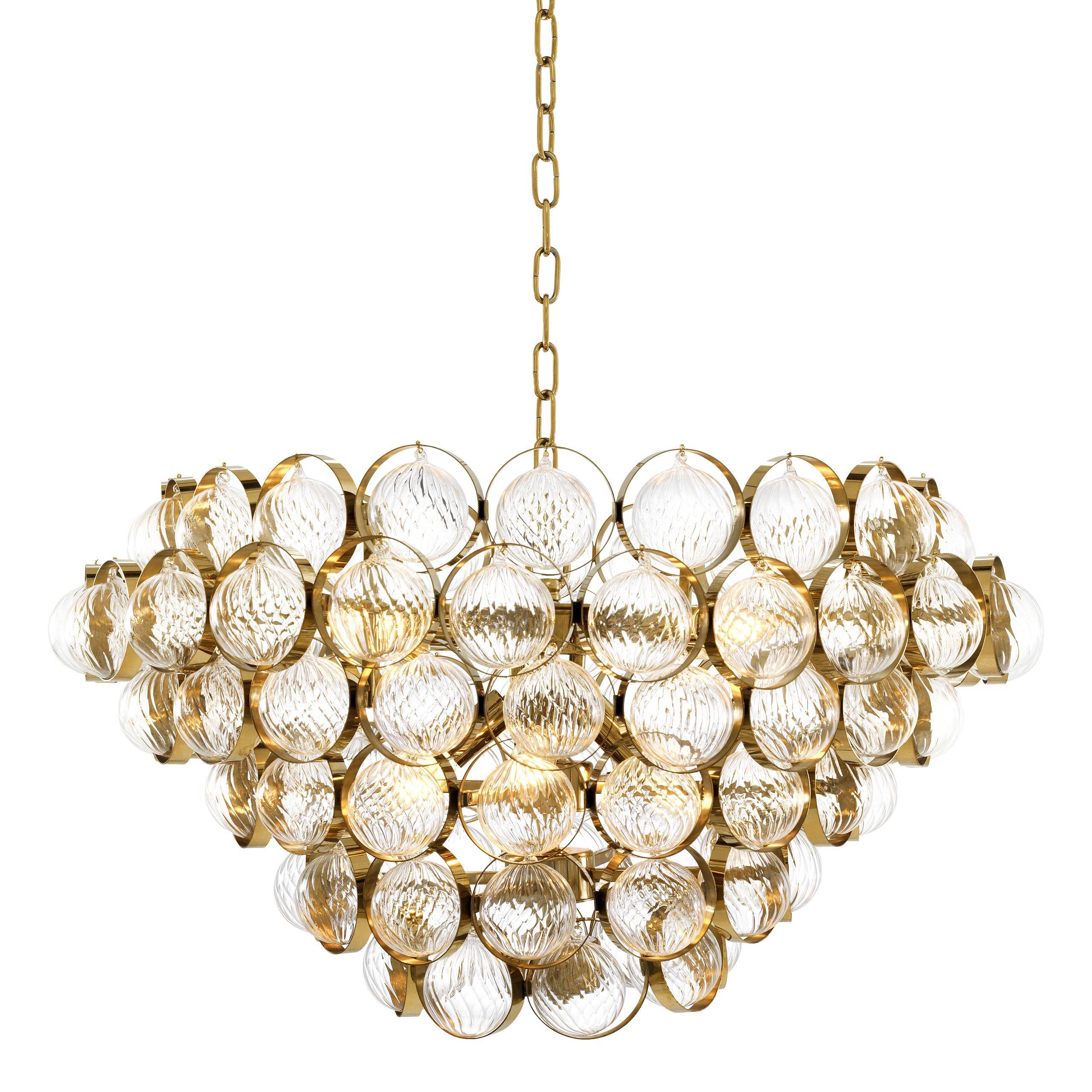 Opera Modern Chandelier - Gold - Eichholtz - Luxury Lighting BoutiqueCeiling LightEichholtz
