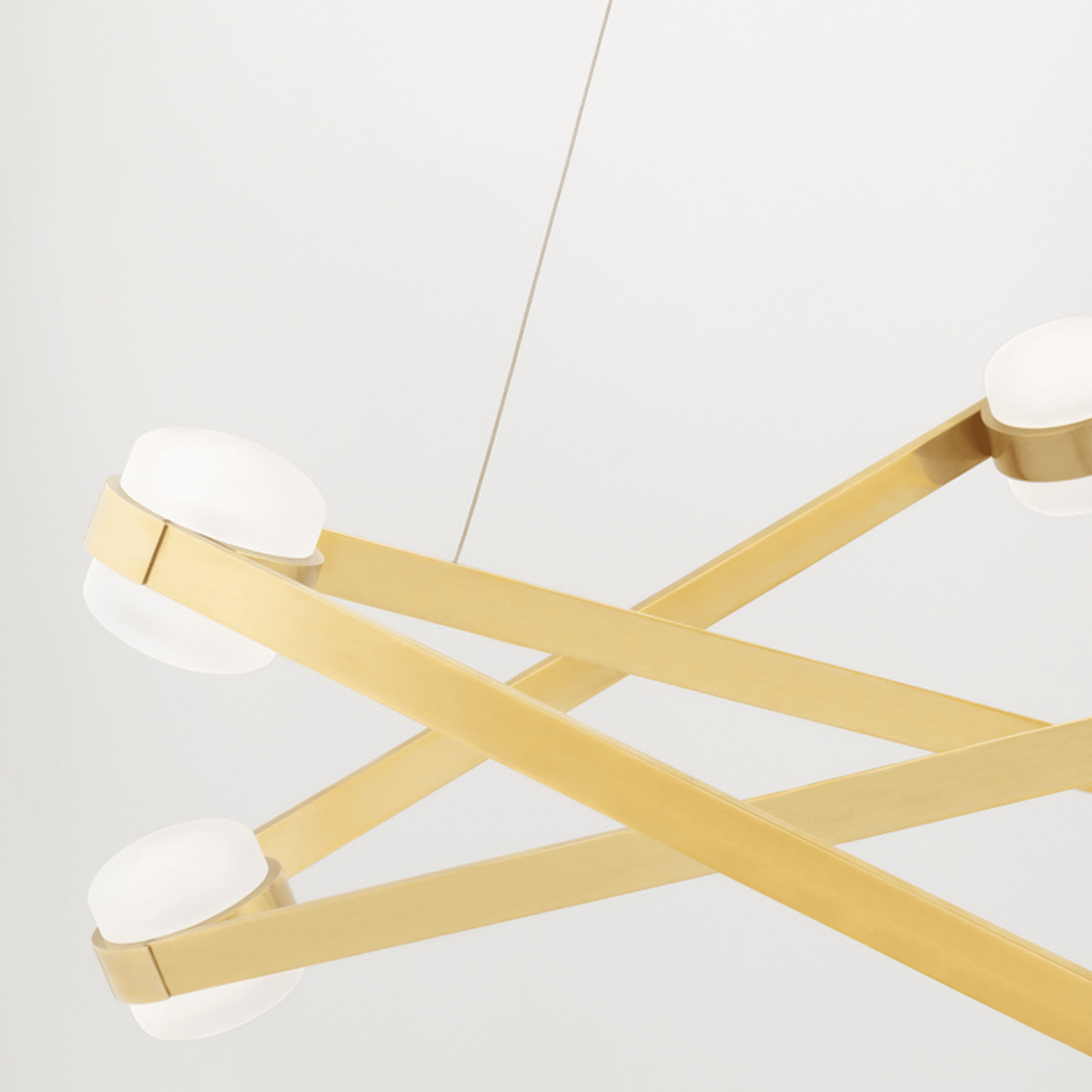 Orbit Chandelier (Aged Brass) 2738 - AGB - CE - Hudson Valley - Luxury Lighting BoutiqueCeiling LightHudson Valley Lighting