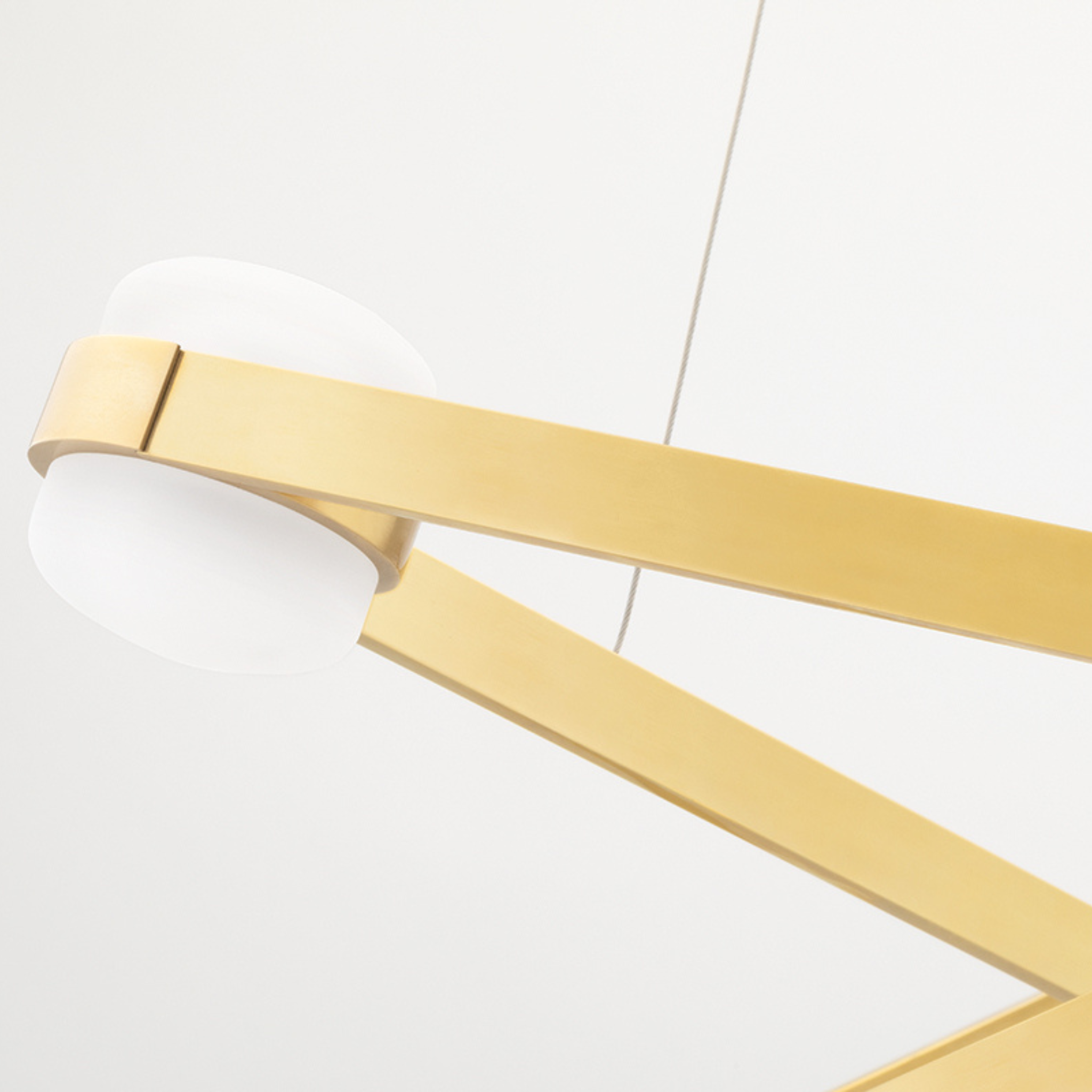 Orbit Chandelier (Aged Brass) 2738-AGB-CE - Hudson Valley - Luxury Lighting Boutique