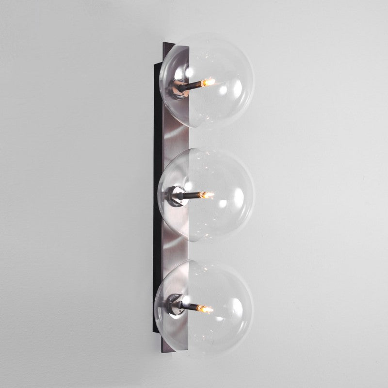 Oslo Triple Wall Sconce - Schwung - Luxury Lighting Boutique