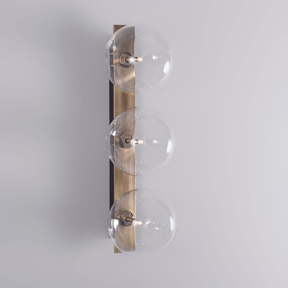 Oslo Triple Wall Sconce - Schwung - Luxury Lighting Boutique
