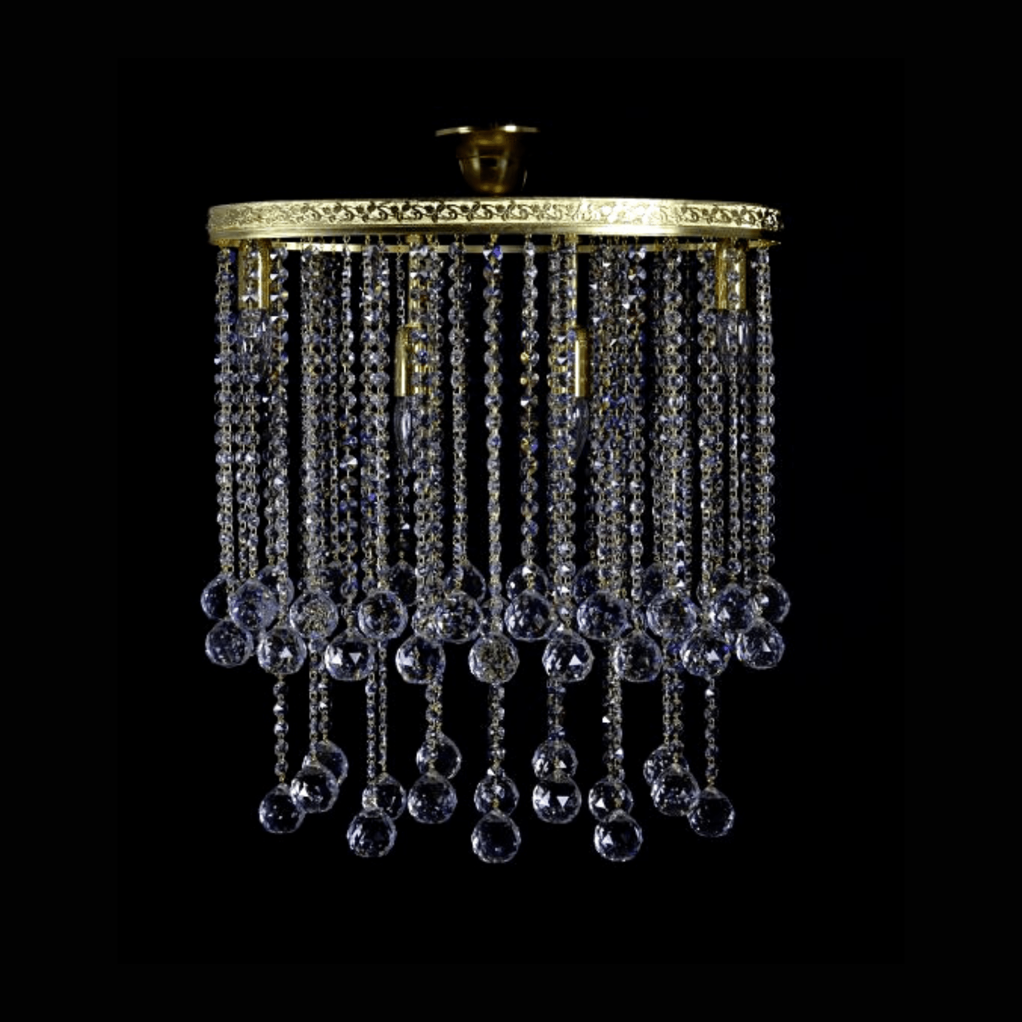 Palermo 4 Crystal Glass Chandelier - Wranovsky - Luxury Lighting BoutiqueChandelierWranovsky