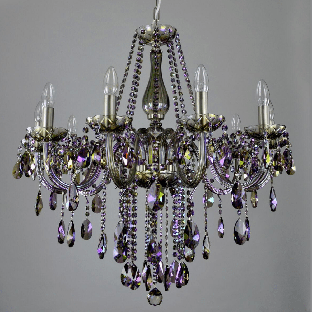 Paradise 10 - Light Crystal Chandelier - Wranovsky - Luxury Lighting BoutiqueTraditional Crystal ChandeliersWranovsky