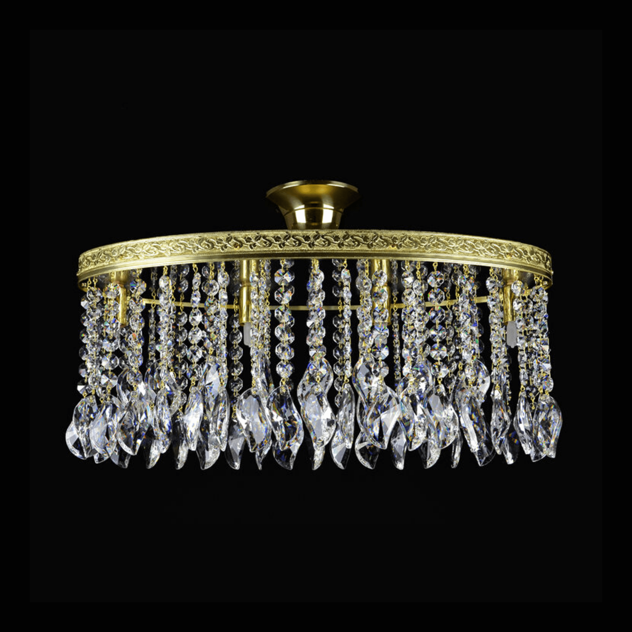 Parma 4 Crystal Glass Chandelier - Wranovsky - Luxury Lighting BoutiqueChandeliersWranovsky