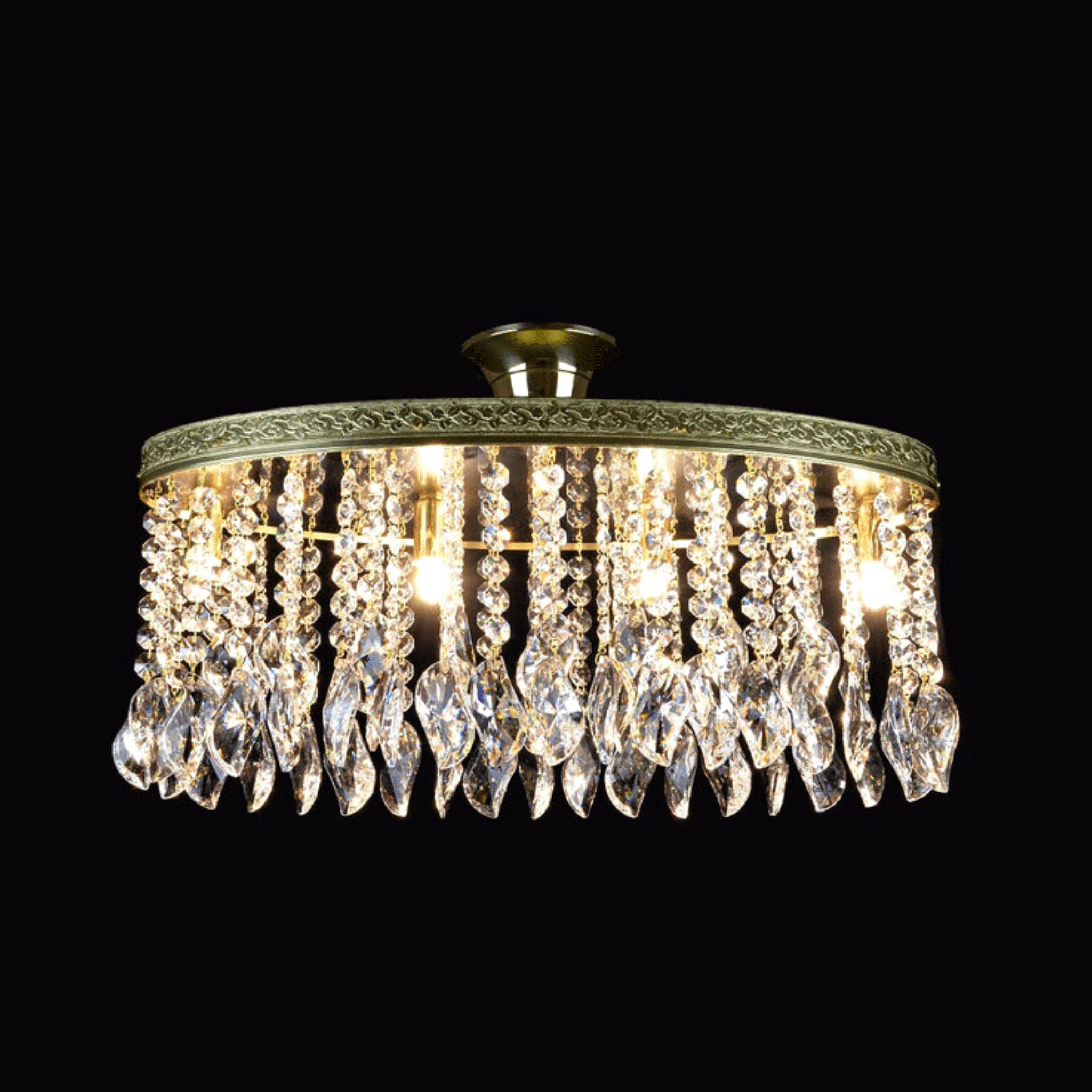Parma 4 Crystal Glass Chandelier - Wranovsky - Luxury Lighting BoutiqueChandeliersWranovsky