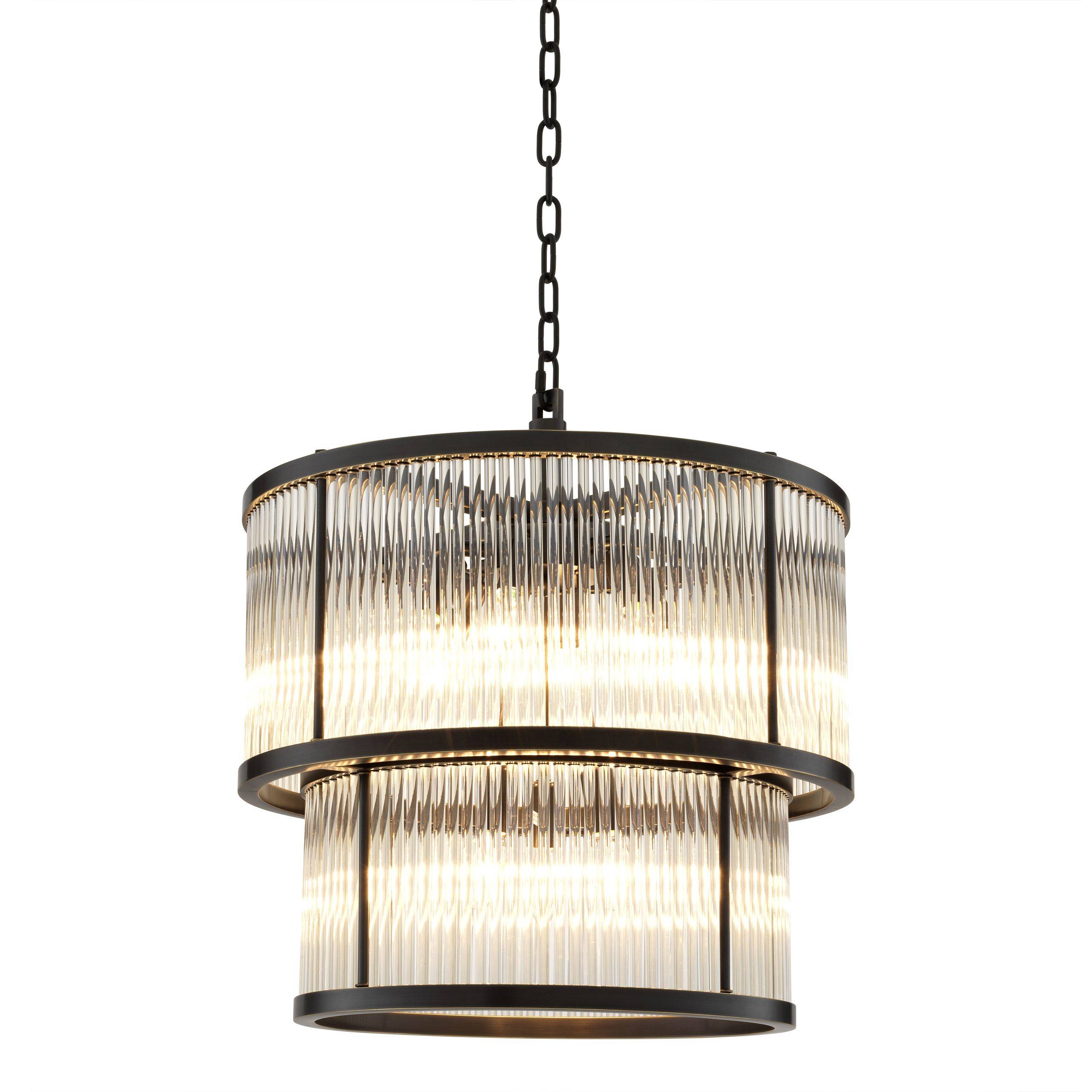 Pasadena Modern Chandelier - Bronze - Eichholtz - Luxury Lighting BoutiqueCeiling LightEichholtz