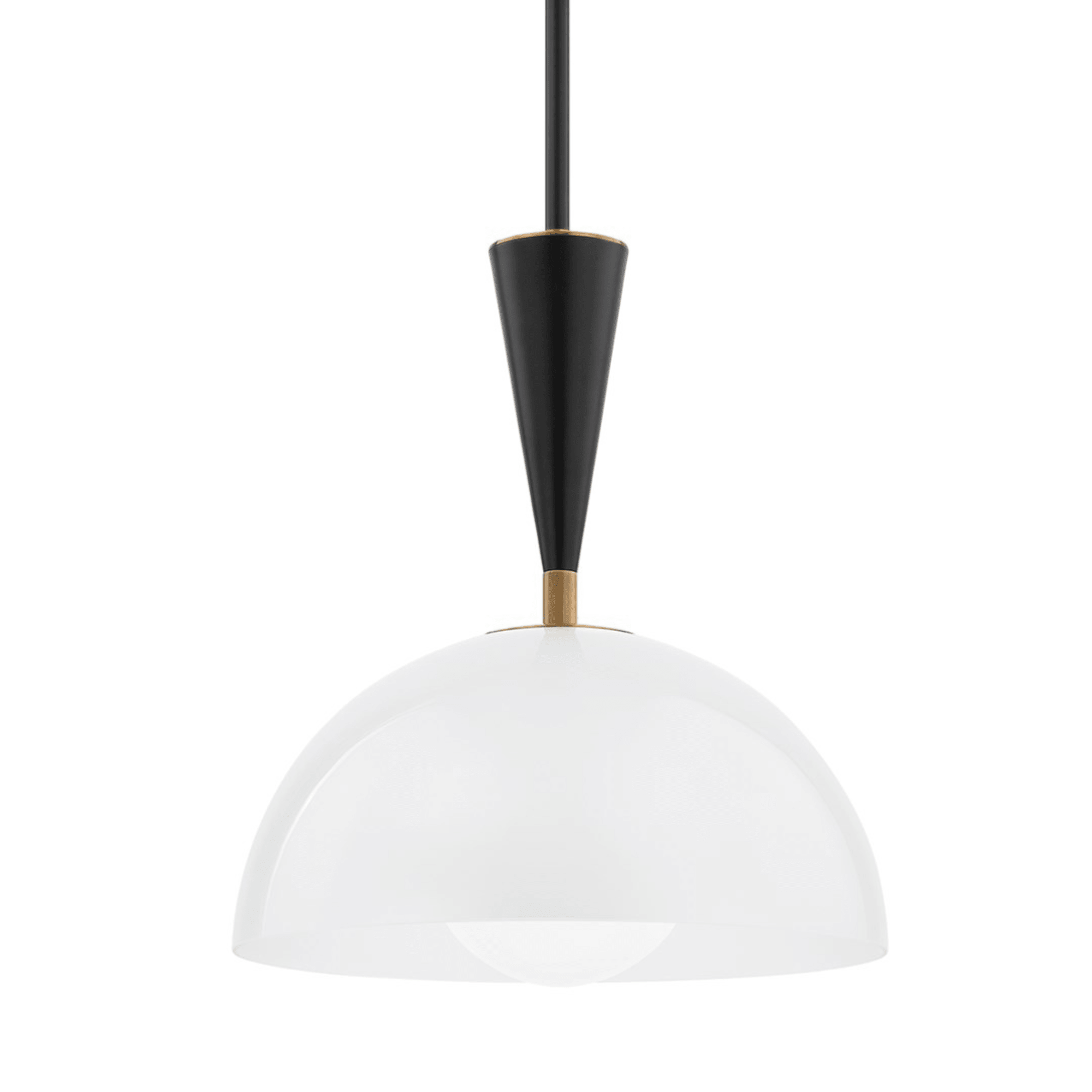 Payson Pendant S/L (F1516 - PBR/SBK) - Troy Lighting - Luxury Lighting BoutiqueBrass/Metal ChandeliersTroy Lighting