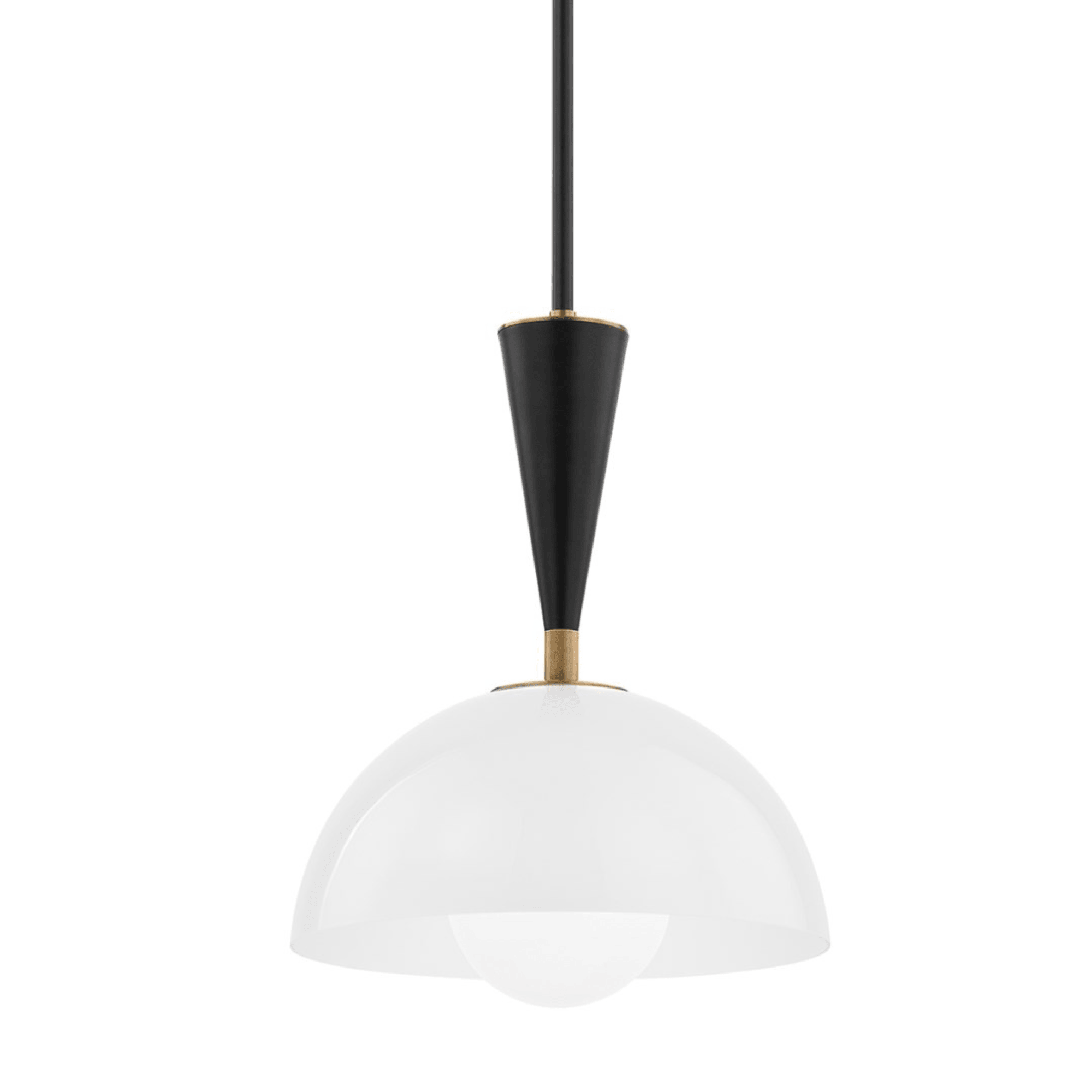 Payson Pendant S/L (F1516 - PBR/SBK) - Troy Lighting - Luxury Lighting BoutiqueBrass/Metal ChandeliersTroy Lighting