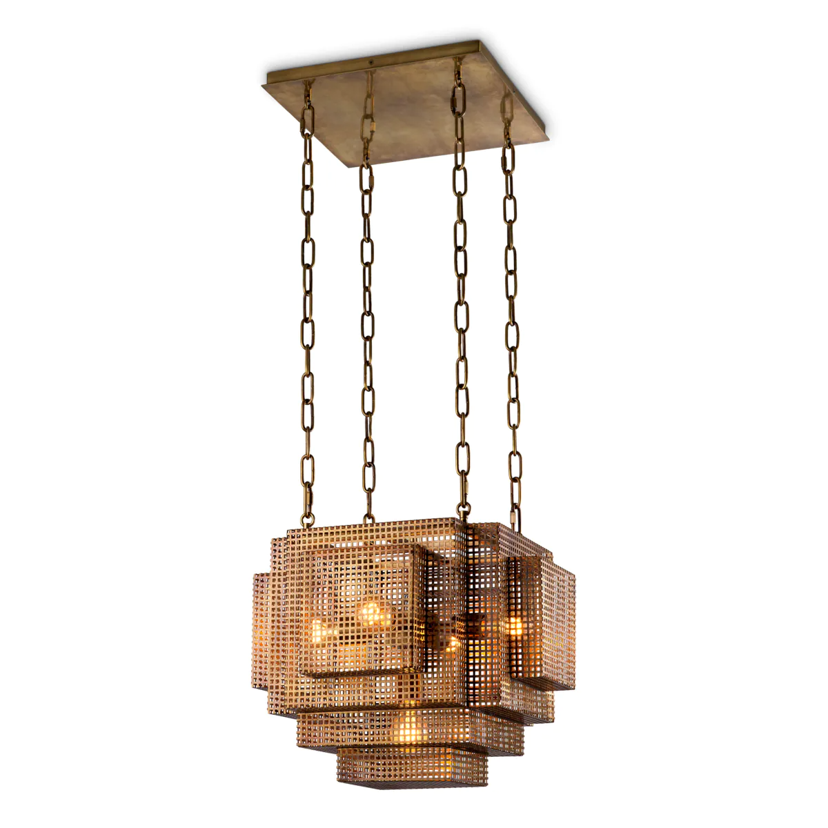 "Pendant Geary by Eichholtz, modern and elegant lighting fixture"
