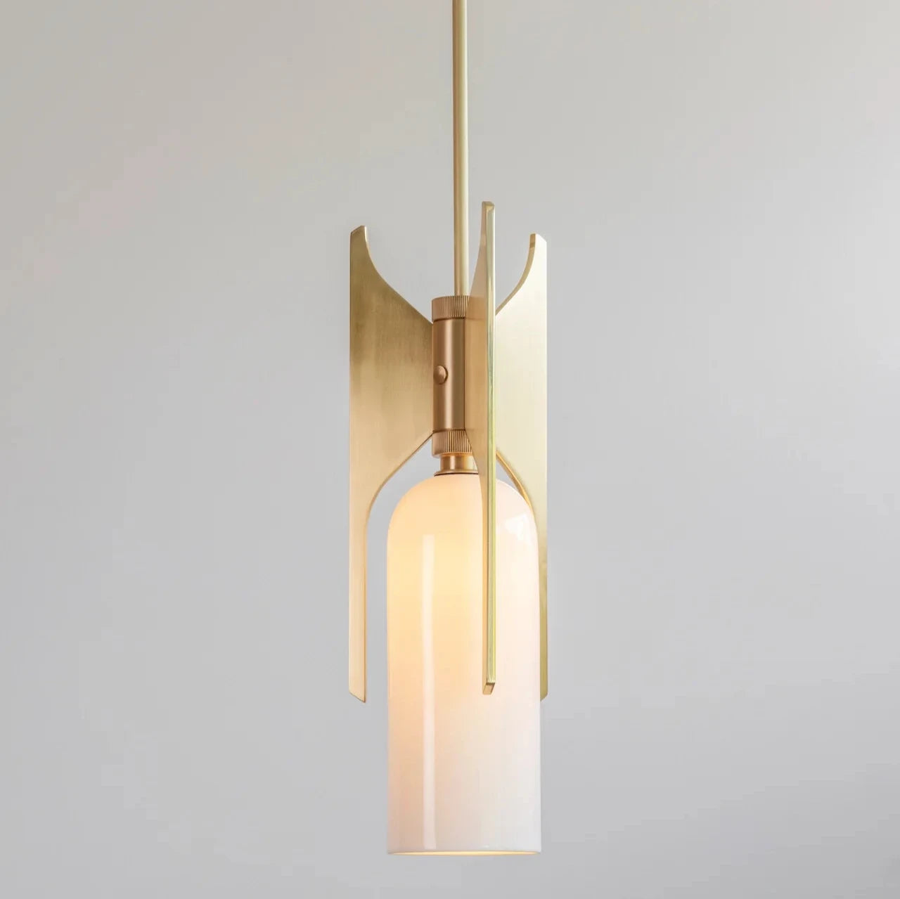 Pennon Pendant Light - (Brushed Brass/Dark Bronze) - Luxury Lighting Boutique
