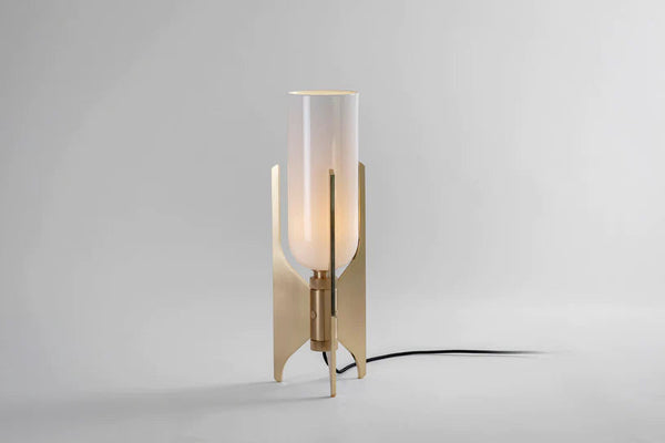 Pennon Table Lamp (Brushed Brass/ Dark Bronze) - Luxury Lighting Boutique