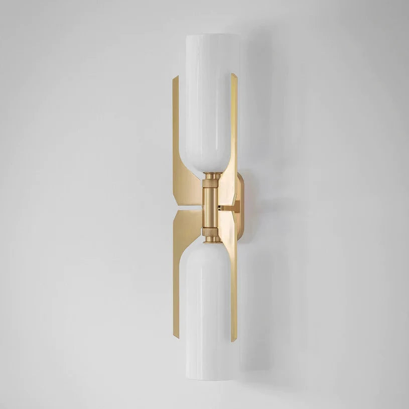 Pennon Wall Light (Brushed Brass/Dark Bronze) - Luxury Lighting Boutique