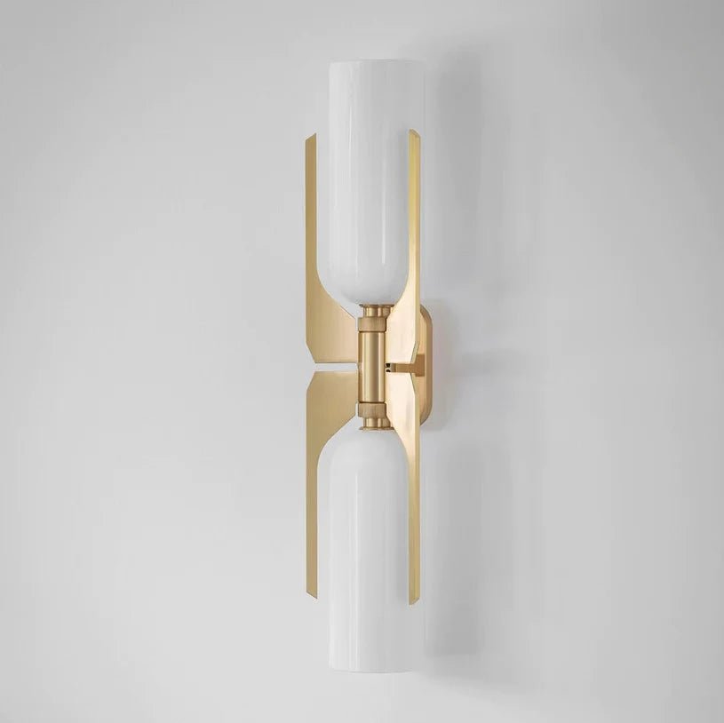 Pennon Wall Light - Brushed Brass | Dark Bronze - Bert Frank - Luxury Lighting BoutiqueWall LightsBert Frank