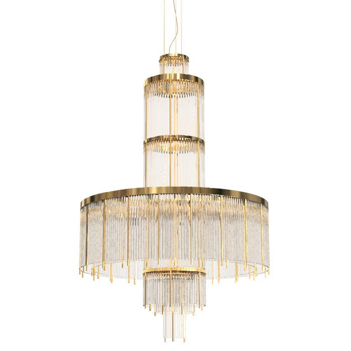 Pharo 47-Light Crystal Modern Chandelier - Luxxu - Luxury Lighting Boutique