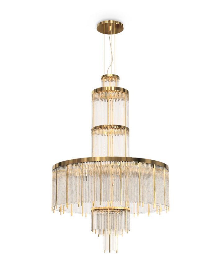 Pharo 47 - Light Crystal Modern Chandelier - Luxxu - Luxury Lighting BoutiqueModern Crystal ChandeliersLuxxu