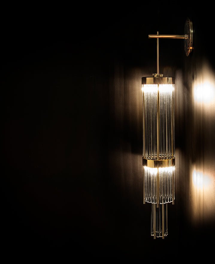 Pharo II 6 - Light Crystal Wall Sconce - Luxxu - Luxury Lighting BoutiqueWall LightsLuxxu