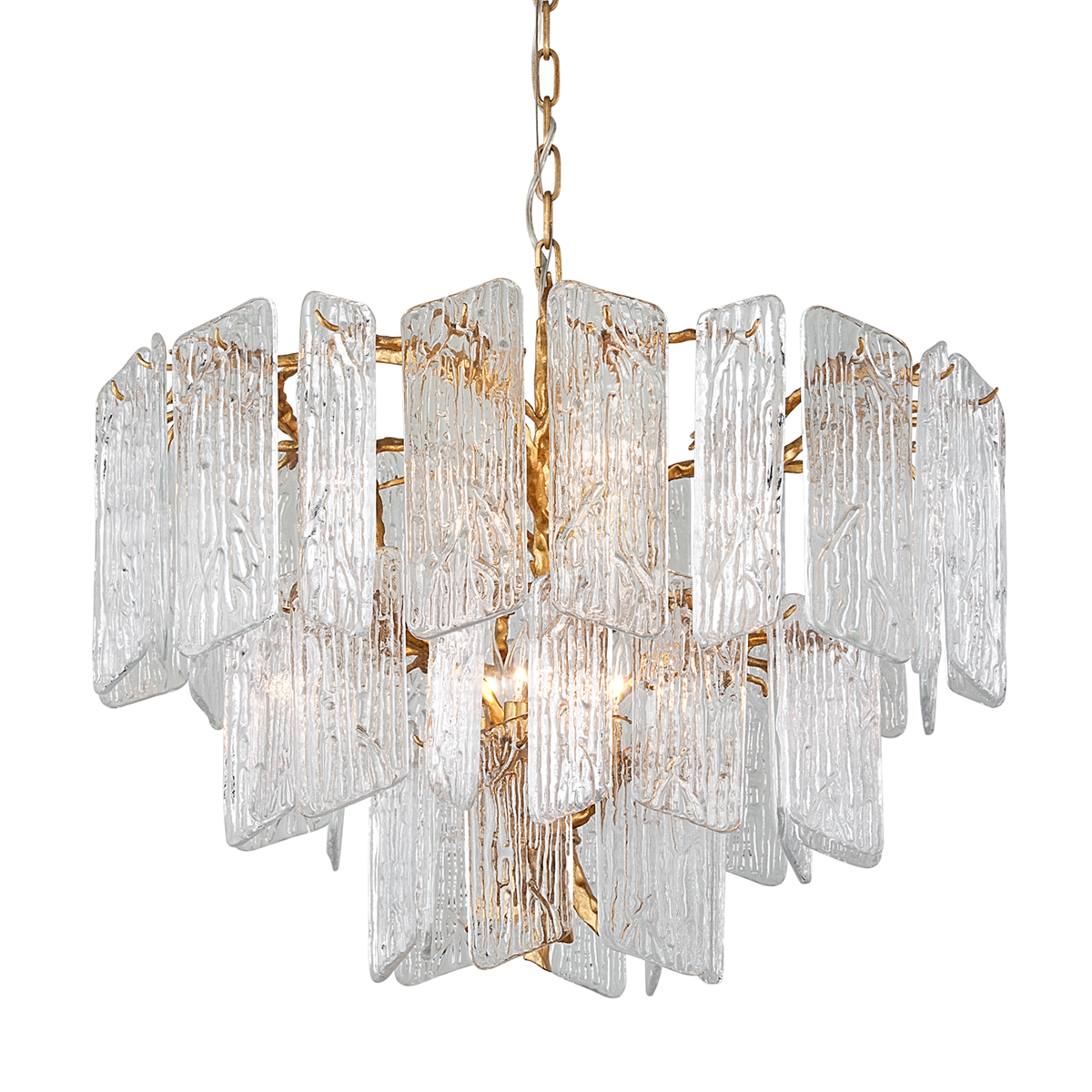 Piemonte Modern Chandelier S/L - 244-44/48-CE- Corbett Lighting. - Luxury Lighting Boutique