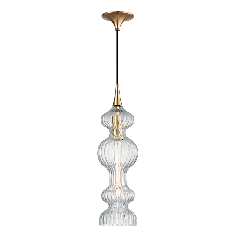 Pomfret Pendant - 1600-AGB-CL-CE - Hudson Valley - Luxury Lighting Boutique